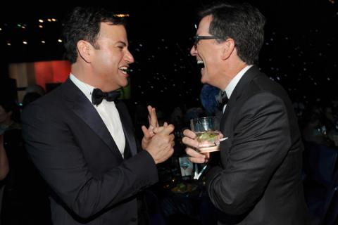 Jimmy Kimmel, Stephen Colbert