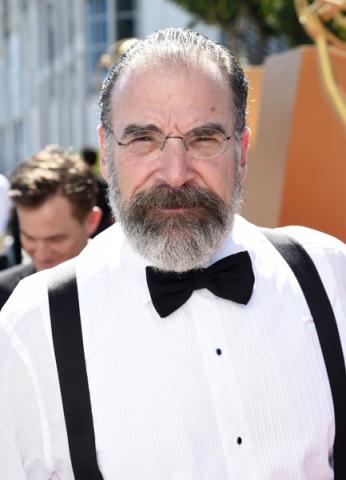 Mandy Patinkin on the red carpet at the 67th Emmy Awards.