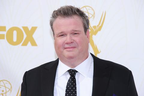 Eric Stonestreet on the red carpet at the 67th Emmy Awards.  