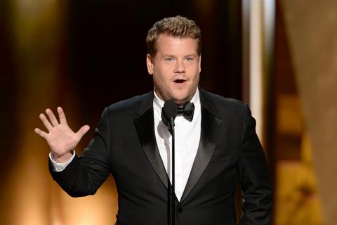 James Corden at the 67th Emmy Awards.