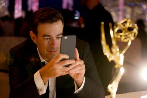 Carson Daly at the 67th Emmys Governors Ball.