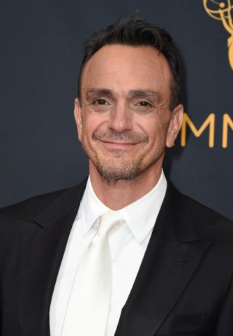 Hank Azaria on the red carpet at the 2016 Primetime Emmys.