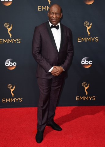 John Singleton on the red carpet at the 2016 Primetime Emmys.