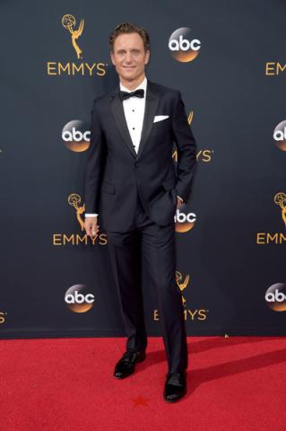 Tony Goldwyn on the red carpet at the 2016 Primetime Emmys.