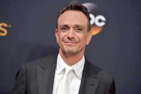 Hank Azaria on the red carpet at the 2016 Primetime Emmys.