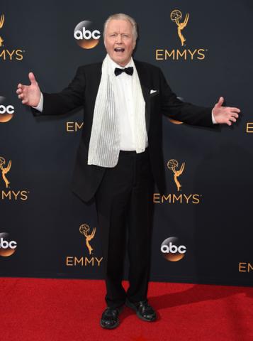 Jon Voight on the red carpet at the 2016 Primetime Emmys.