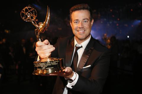 Carson Daly at the 68th Emmys Governors Ball.