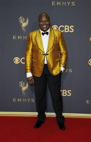 Tituss Burgess on the red carpet at the 69th Primetime Emmy Awards