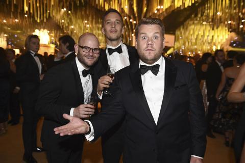 James Corden at the 69th Emmy Awards Governors Ball. 