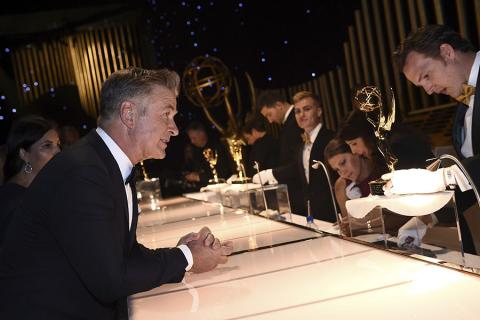 Alec Baldwin at the 69th Emmy Awards Governors Ball. 