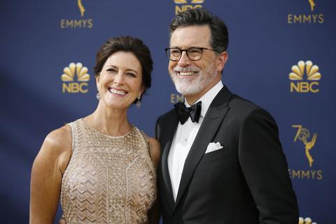 Evelyn McGee-Colbert and Stephen Colbert