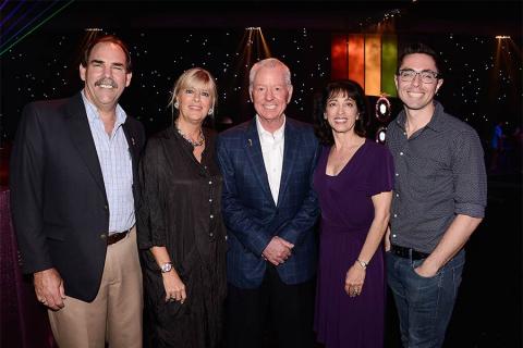 66th Emmy Awards Governors Ball committee members Edward Fassi, Barbara Casel, Russ Patrick, Geriann McIntosh and James Connelly preview ball decor and more for the press in Downtown Los Angeles.