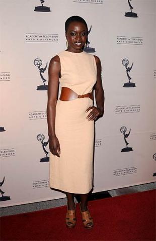 Danai Gurira at An Evening with The Walking Dead.