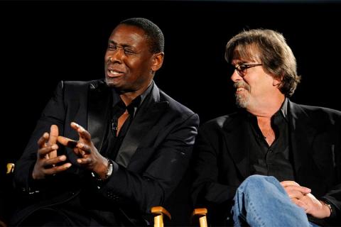 Actor David Harewood and consulting producer Henry Bromell at An Evening with Homeland.