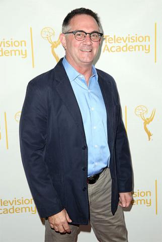 Hart Hanson (Bones) at Showrunners: The Art of Running a TV Show, in North Hollywood, California.