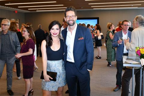 Isabella Gomez and Todd Grinnell at The Power of TV: A Conversation with Norman Lear and One Day at a Time, presented by the Television Academy Foundation and Netflix in celebration of the Foundation's 20th Anniversary of THE INTERVIEWS: An Oral History P