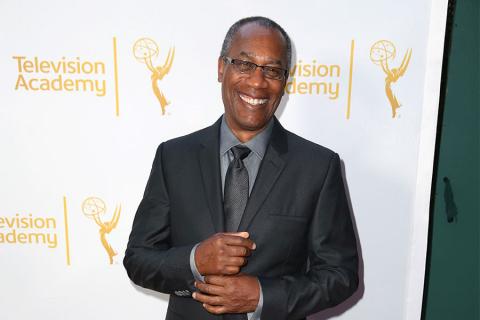 Joe Morton arrives at the Montage Beverly Hills for the 2014 Performers Peer Group Primetime Emmy nominee reception.