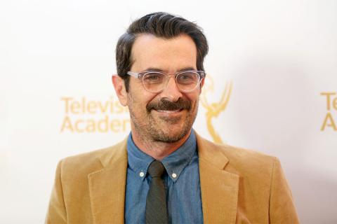 Ty Burrell arrives at the Montage Beverly Hills for the 2014 Performers Peer Group Primetime Emmy nominee reception.