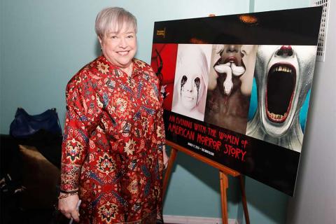 Kathy Bates at An Evening with the Women of American Horror Story in Hollywood, California.