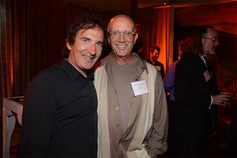 Ken Lameree and Jason B. Rosenfield at the Picture Editors Nominee Reception in North Hollywood, California.