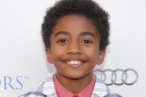 Miles Brown of black-ish arrives at the Eighth Annual Television Academy Honors, May 27 at the Montage Beverly Hills.
