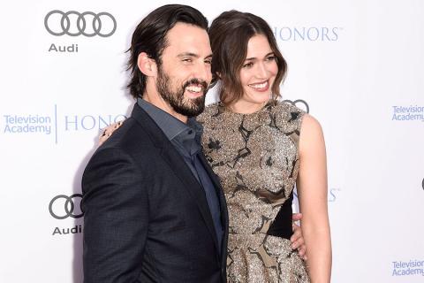 Milo Ventimiglia and Mandy Moore at the 2017 Television Academy Honors at the Montage Hotel on Thursday, June 8, 2017, in Beverly Hills, California. 