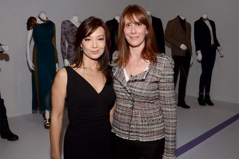Actress Ming Na and costume designer Ann Foley of Marvel's Agents of S.H.I.E.L.D.