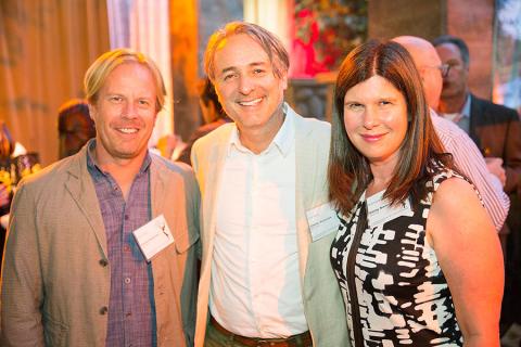 Mitch Claspy, Erik Henry, and Annemarie Griggs at the Special Visual Effects Nominee Reception in North Hollywood, California. 