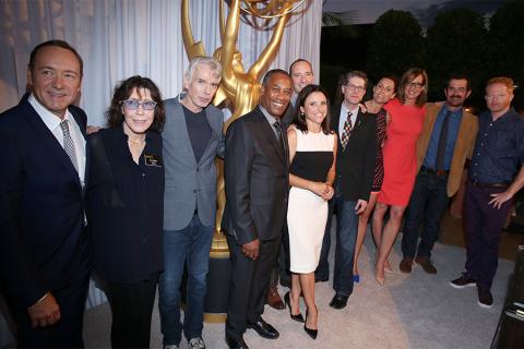 66th Primetime Emmy nominees at the Performers Peer Group nominee reception.