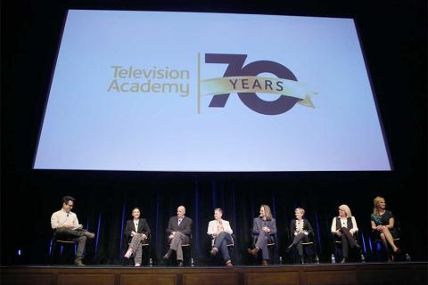 The panel onstage at Transparent: Anatomy of an Episode, March 17, 2016 in Los Angeles.