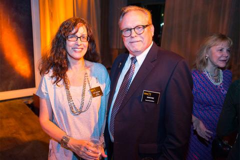 Ruth Adelman and Kevin Pike at the Special Visual Effects Nominee Reception in North Hollywood, California. 