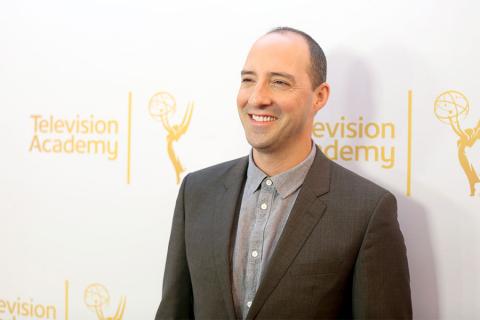 Tony Hale arrives at the Montage Beverly Hills for the 2014 Performers Peer Group Primetime Emmy nominee reception.