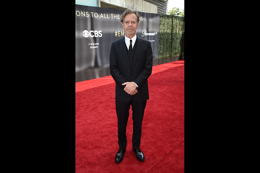 William H. Macy arrives at the 73rd Emmy Awards, September 19, 2021 in Los Angeles, California. 