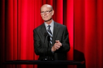 Television Academy Foundation Board Member Jerry Petry speaks onstage at the 35th College Television Awards